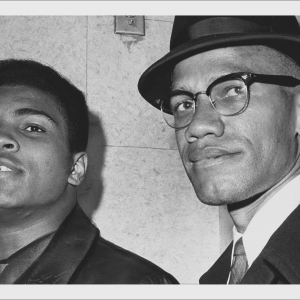 Muhammad Ali and Malcolm X (Landscape)