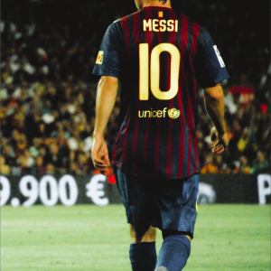 Lionel Messi Barcelona (Portait)